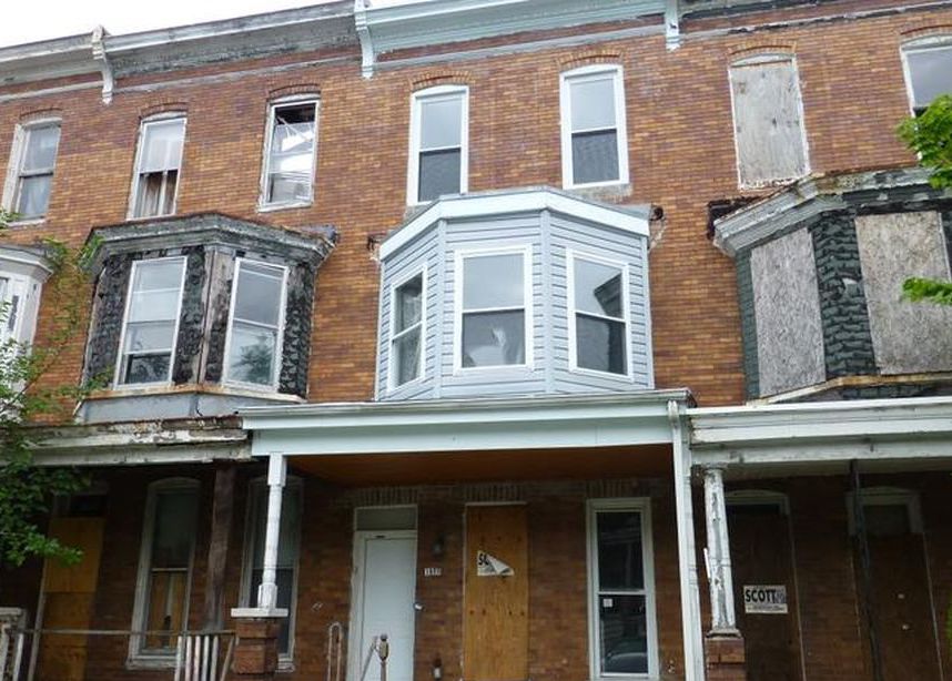 1805 Poplar Grove St, Baltimore MD Foreclosure Property