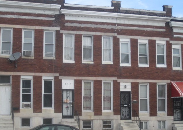 2714 Edmondson Ave, Baltimore MD Foreclosure Property