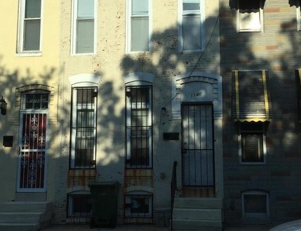 1140 N Carrollton Ave, Baltimore MD Foreclosure Property
