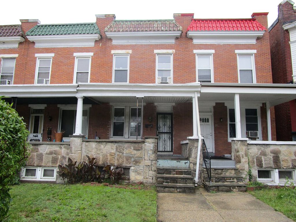 312 N Hilton St, Baltimore MD Foreclosure Property