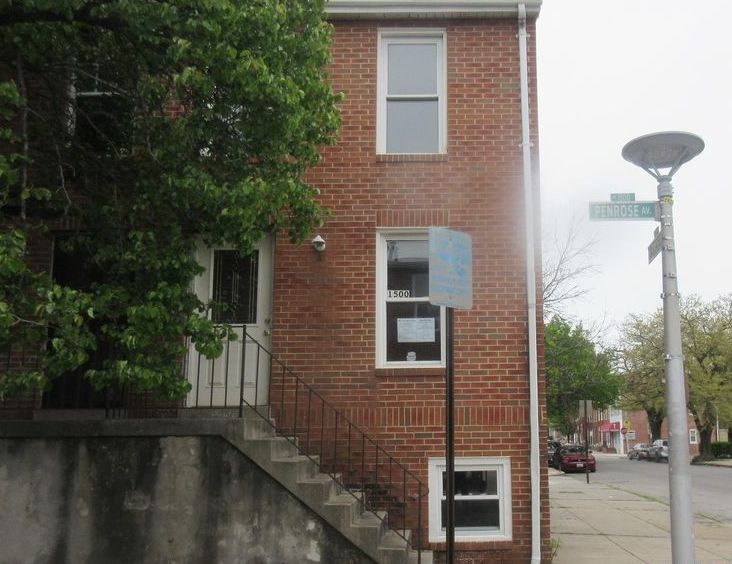 1500 Penrose Ave, Baltimore MD Foreclosure Property