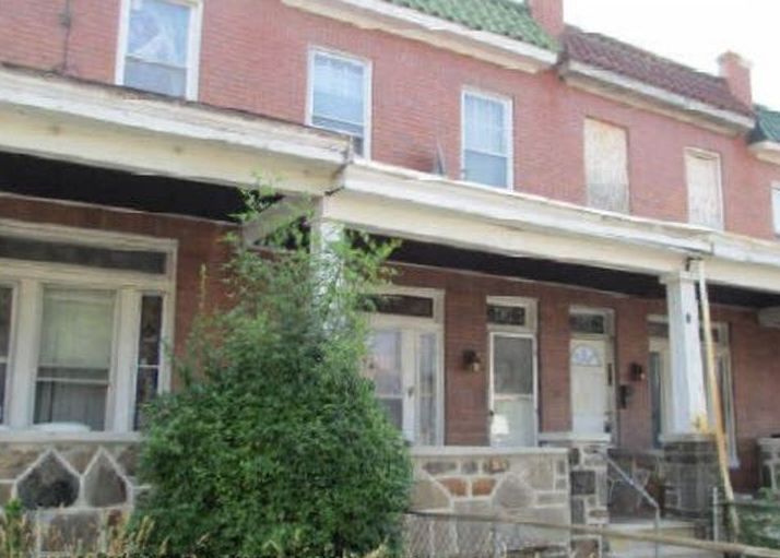 19 N Hilton St, Baltimore MD Foreclosure Property