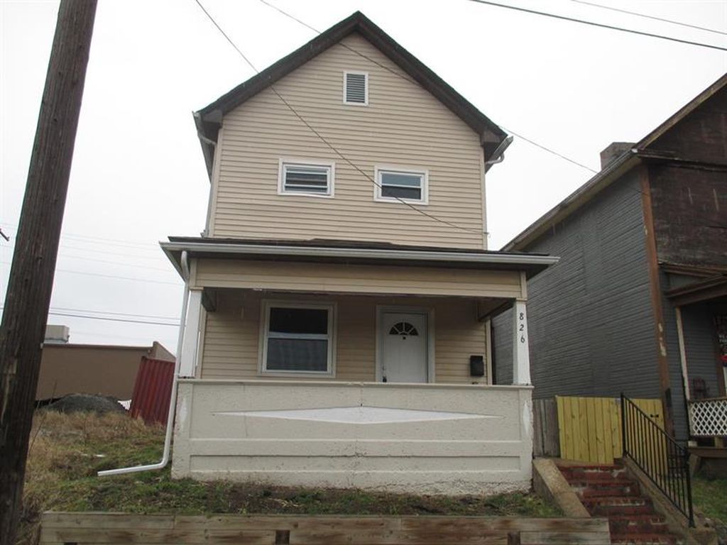 826 Chartiers St, Washington PA Foreclosure Property
