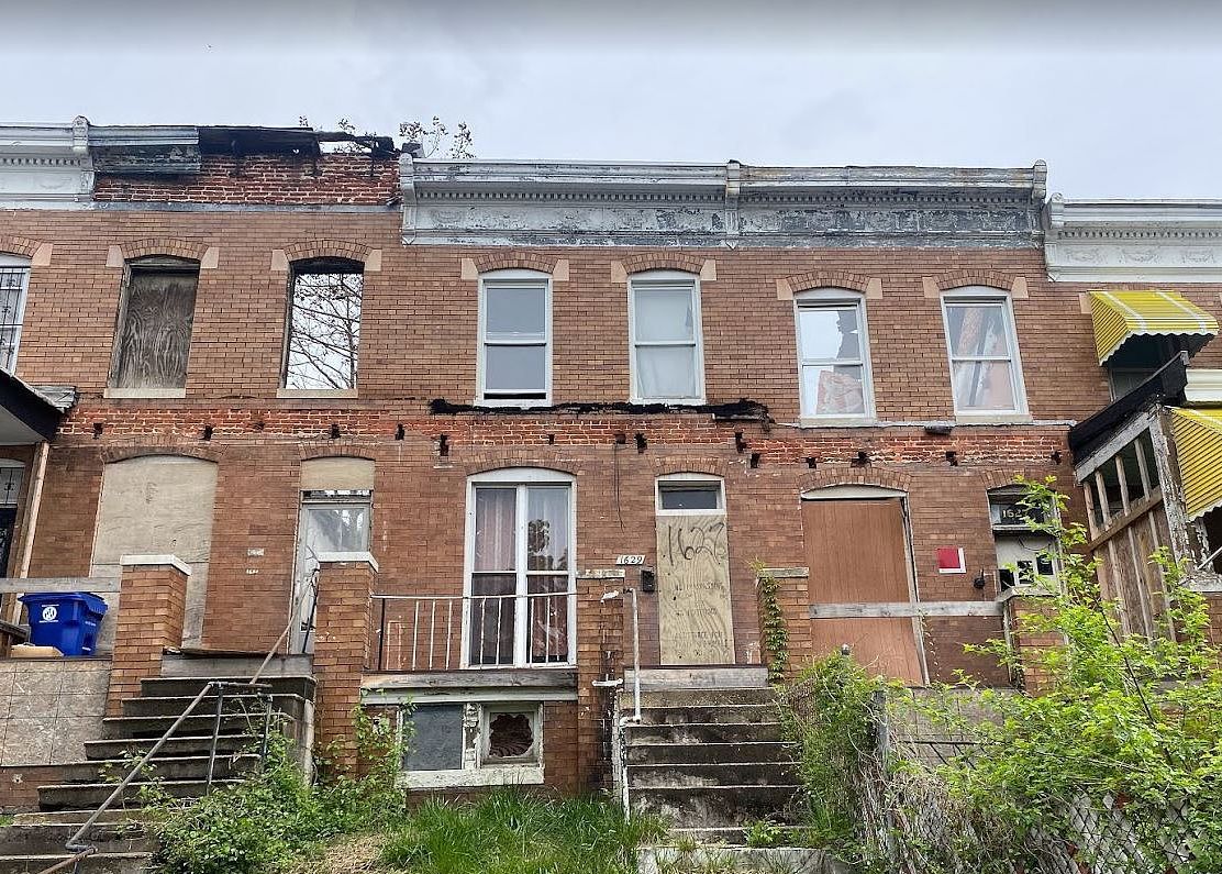 1629 N Ashburton St, Baltimore MD Foreclosure Property