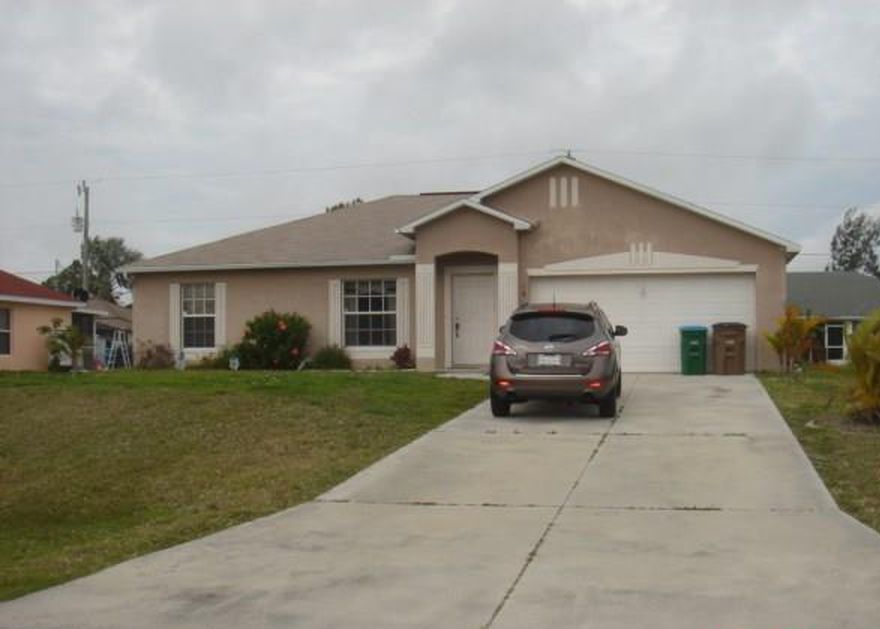 18 Nw 13th Ave, Cape Coral FL Pre-foreclosure Property