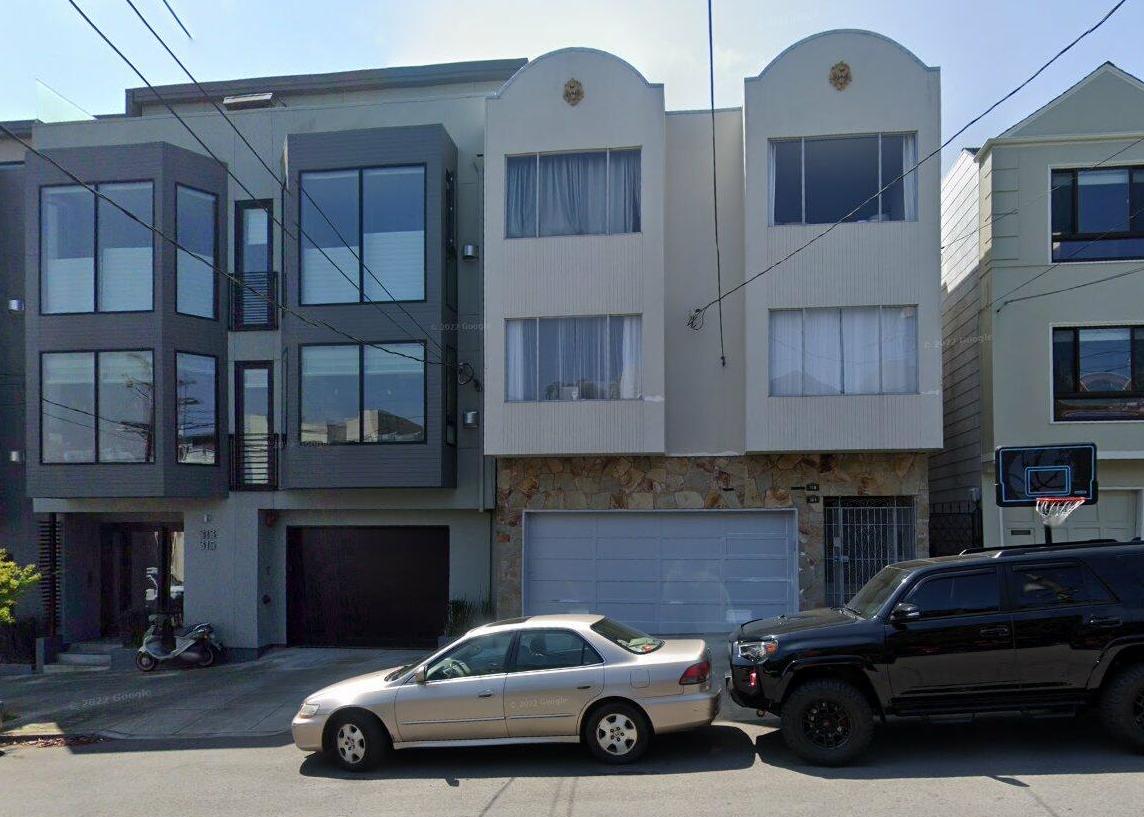 323 Moraga St, San Francisco CA Pre-foreclosure Property